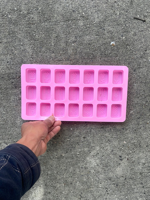 Mahjong Ice Cube Tray