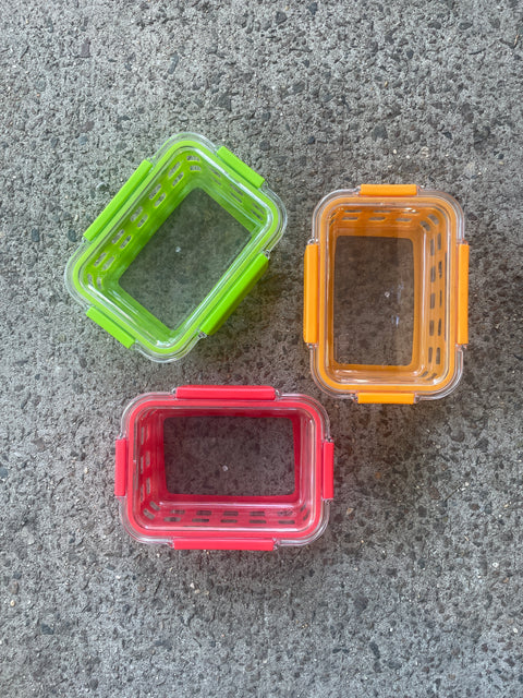 3 Ello Glass Lunch Boxes