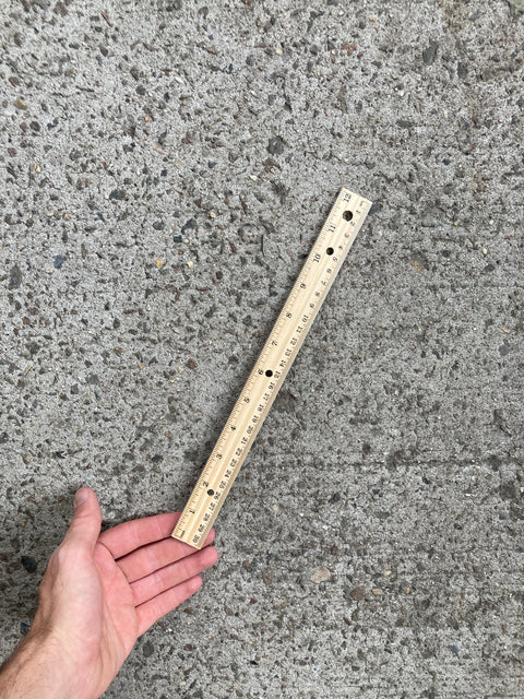 Cute Wood Ruler