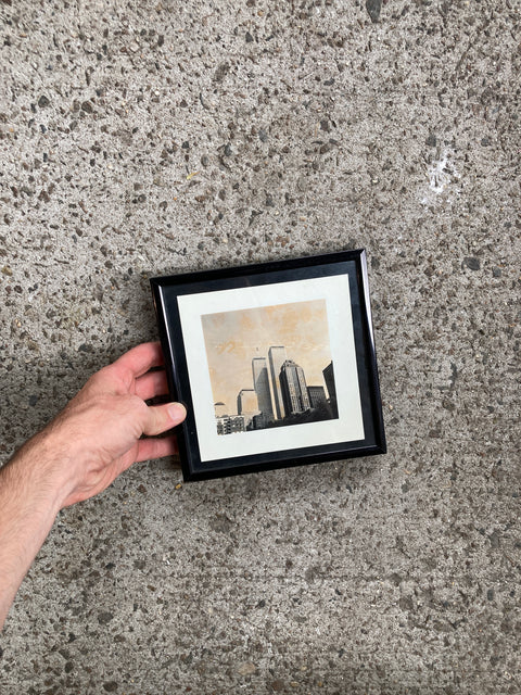 Vintage World Trade Center Framed Picture