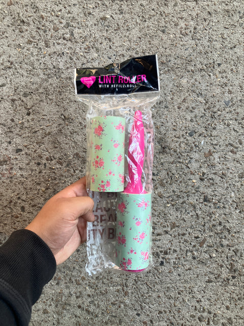 Floral Lint Roller with Refill