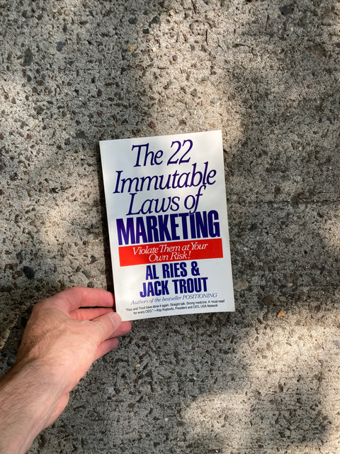 The 22 Immutable Laws Of Marketing, Violate Them At Your Own Risk!