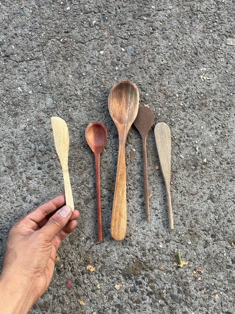 Beautiful Wood Cutlery Set