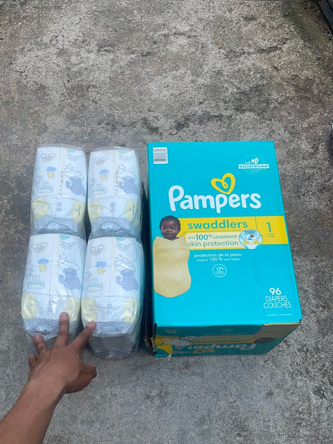 Pampers 48 Swaddlers Sz 1 (Scented)