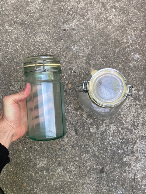 2 Good Lookin’ Glass Jars