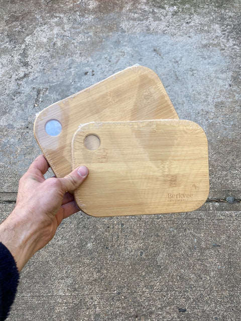 Pair Of Small Bamboo Boards