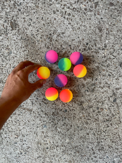 Set of Fun Rubber Balls