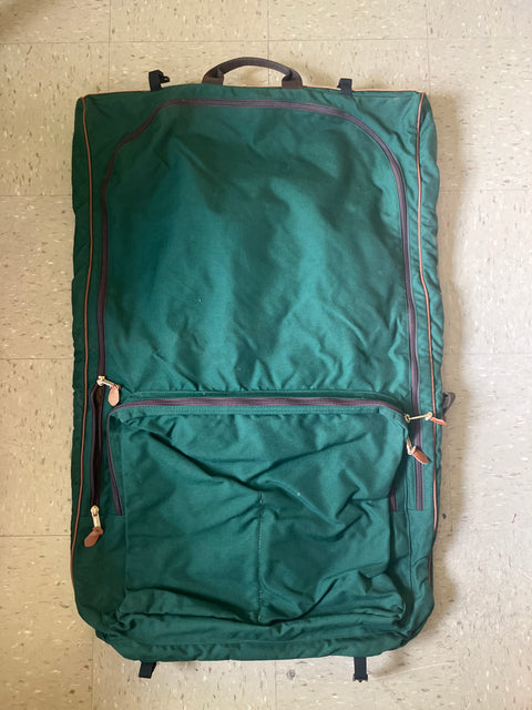 LL Bean Green Canvas Bag