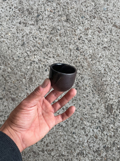 A Single Sake Cup