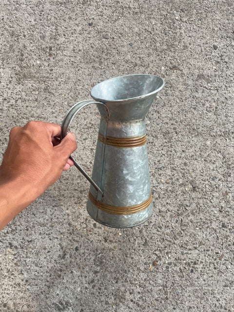 Metal Watering Can w Cooler Trim