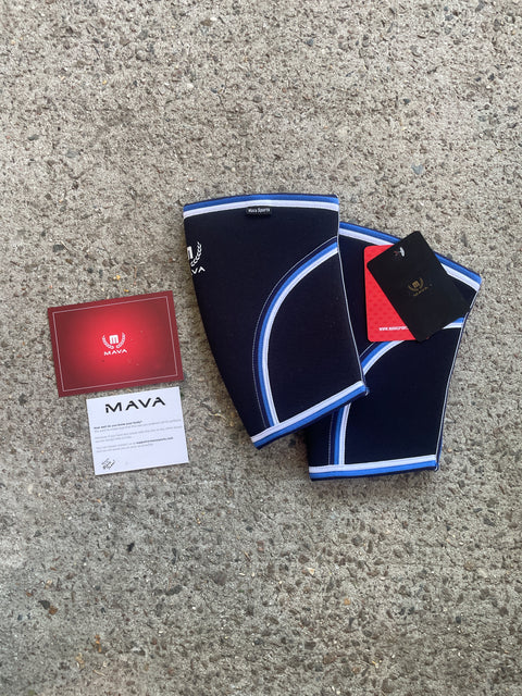 Mava Sports Lifting Knee Wraps, Sz S