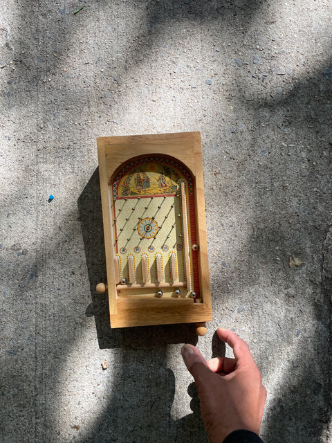 Wooden Decorative Pinball Machine