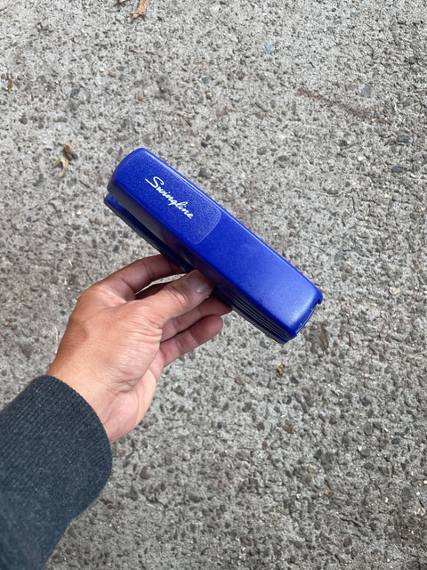 Blue Swingline Stapler