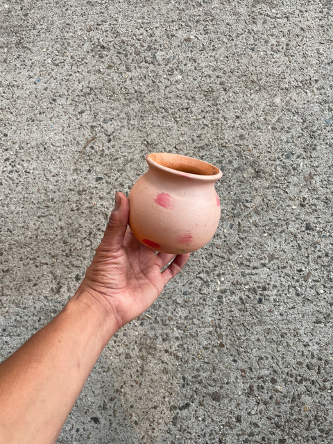 Cute Lil’ Clay Pot with a Drain Hole