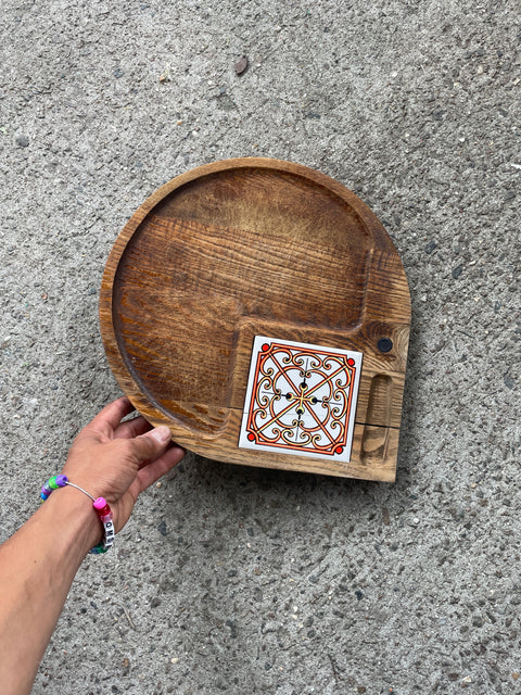 Fun Wooden Cheeseboard