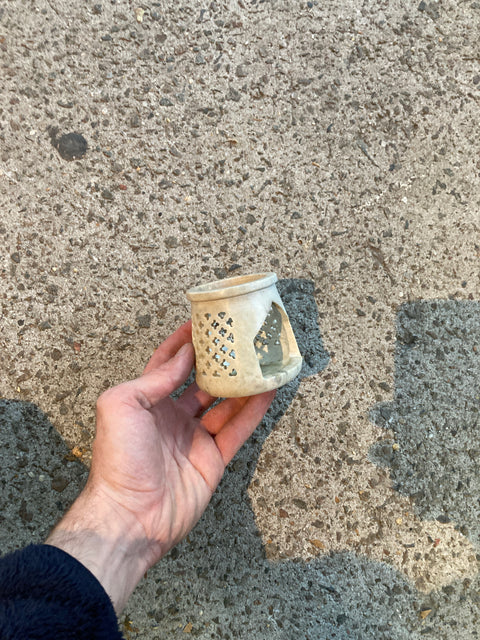 Lil’ Marble Candle Holder