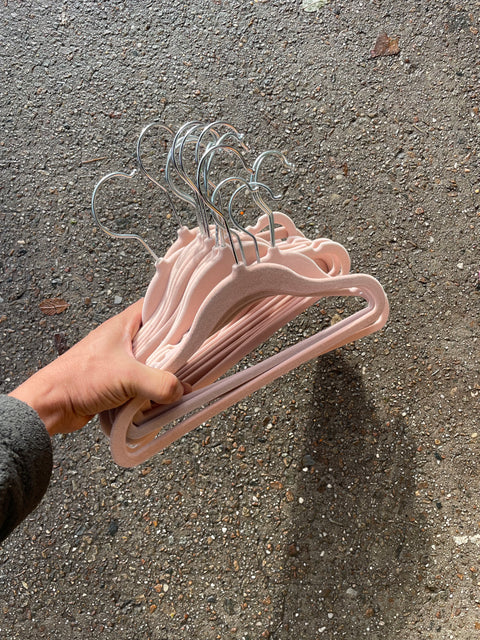 Kid's Pink Hangers