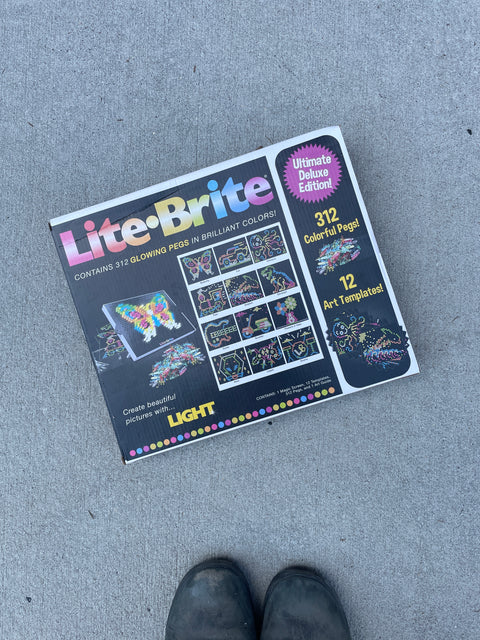 Lite Brite, Unopened