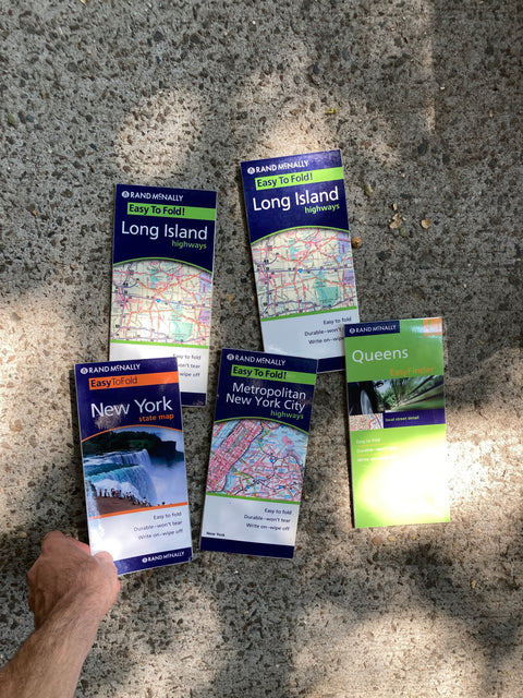 Bunch Of Maps To Drive Around NY Without A Phone