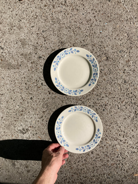 Two Very Cute Dessert Plates