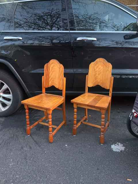 Supa Nice Antique Wood Chairs