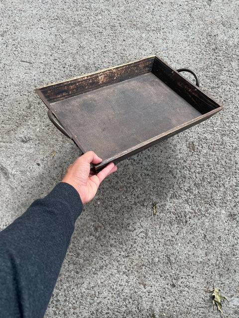 Vintage-y Wood Tray