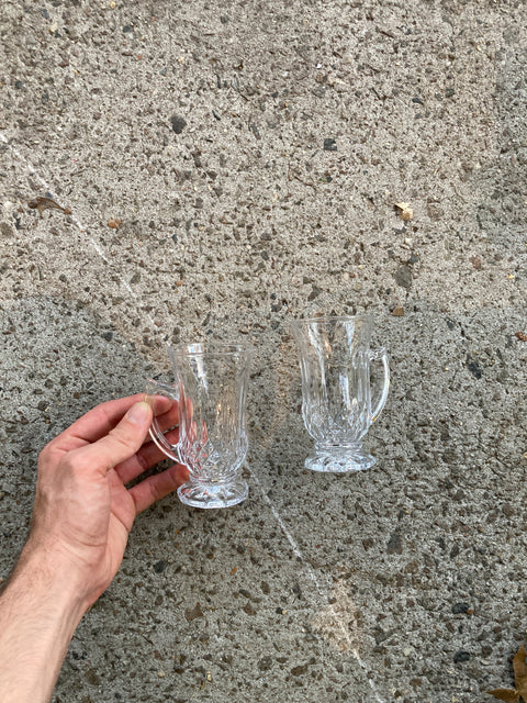 Two Vintage Turkish Tea Cups