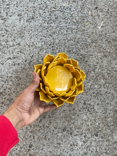 Decorative Ceramic Sunflower