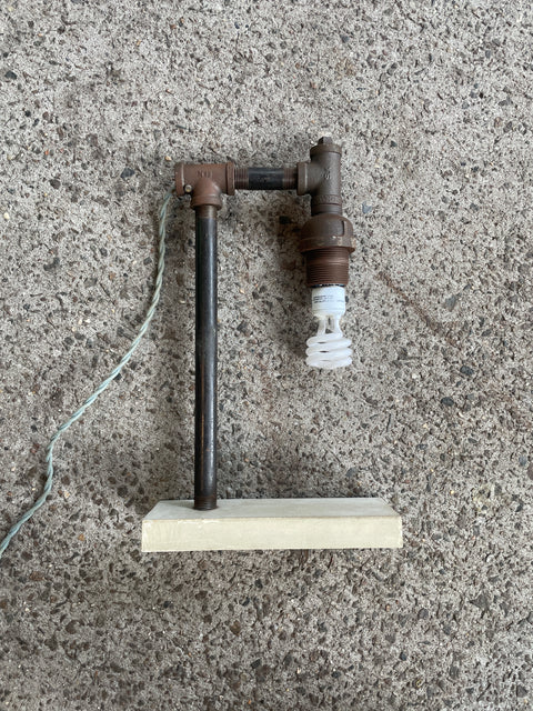 Industrial Materials Lamp