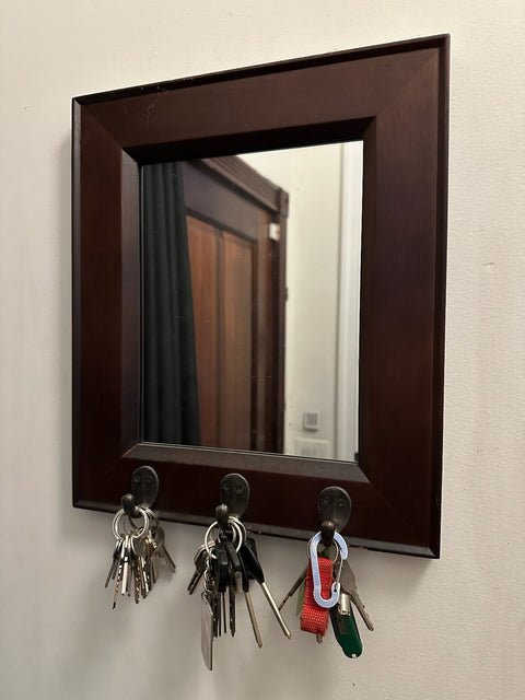 Nice Pottery Barn Mirror & Key Holder