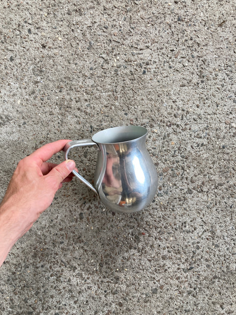 Vintage Stainless Steel Pitcher