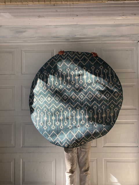 Cool Round Area Rug, 48” Wide