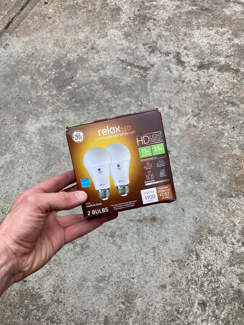 GE Relax HD Lightbulbs