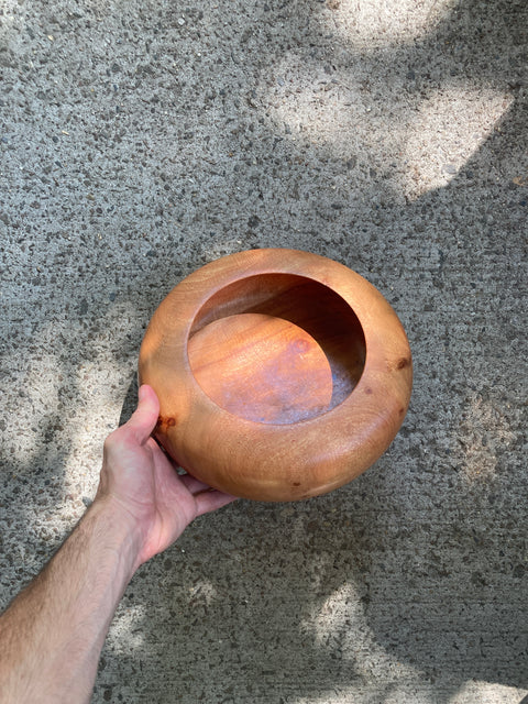 The Prettiest Hand Carved Wooden Fruit Bowl We’ve Seen