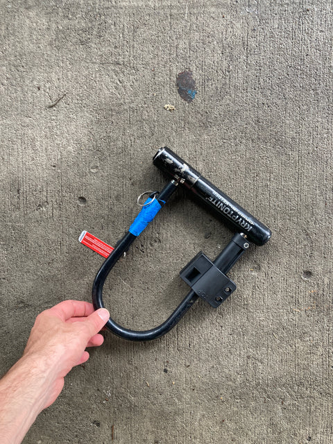 Serious Kryptonite Bike Lock (With 2 Keys!)