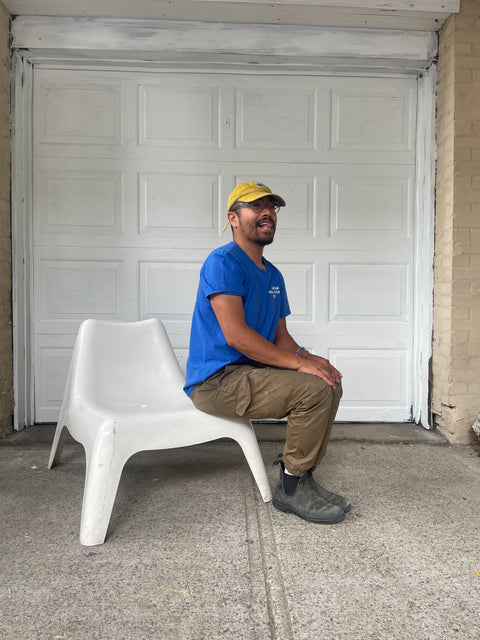 A Clockwork Orange Outdoor Chair