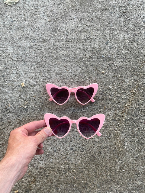 Two Heart Shaped Sunglasses