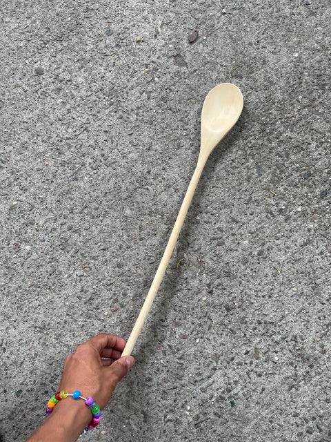 Longass Wood Spoon