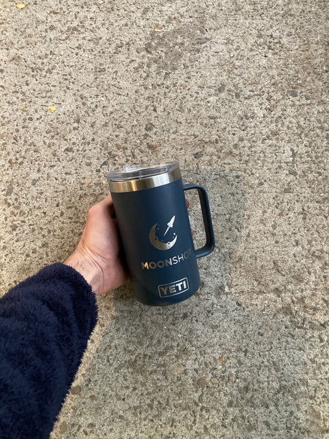 Like New Yeti Insulated Mug Branded “Moonshot”