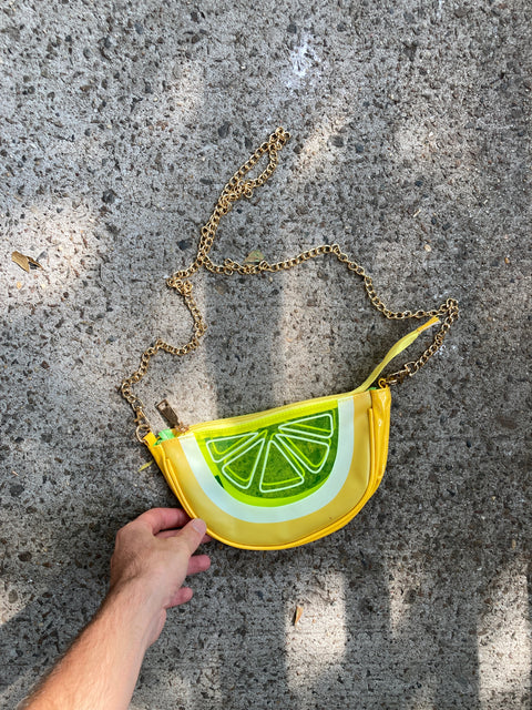 Neon Lemon Purse