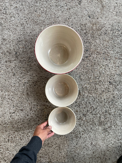 Trio of Danish Ceramic Bowls