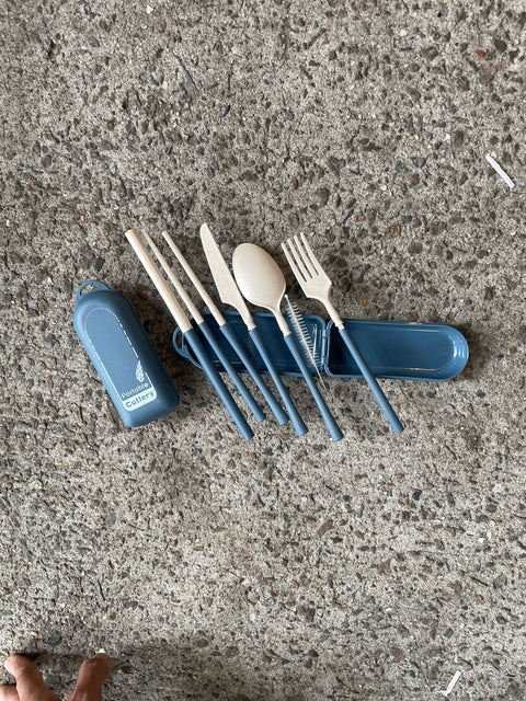 Two Sustainable Cutlery Set