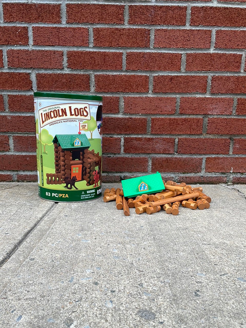 Bucket o’ Lincoln Logs