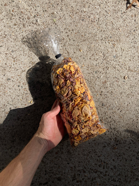 Bag Of Dried Flowers