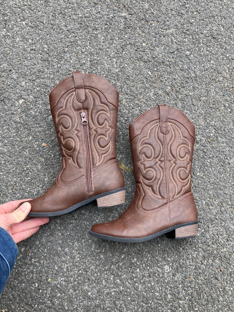 Cat & Jack Kids Western Boots Size 2