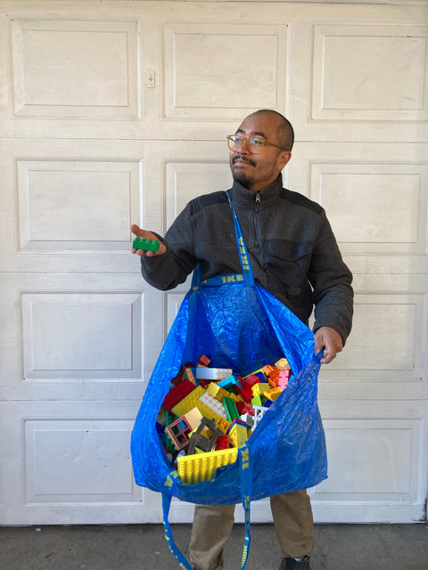 IKEA Bag Full Of Duplo