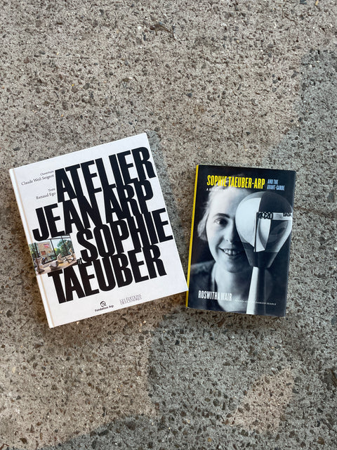 Arp-Taeuber Book Set, Atelier in FR, Bio in EN