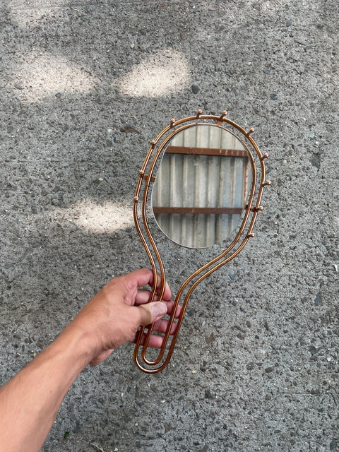 Brass-style Mirror