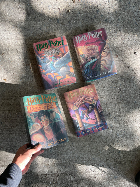 Harry Potter 1,2,3,4 in Hardcover Set