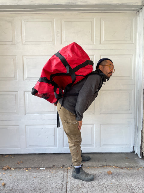 Slight Worn NorthFace Duffel to Climb Mt Everest With